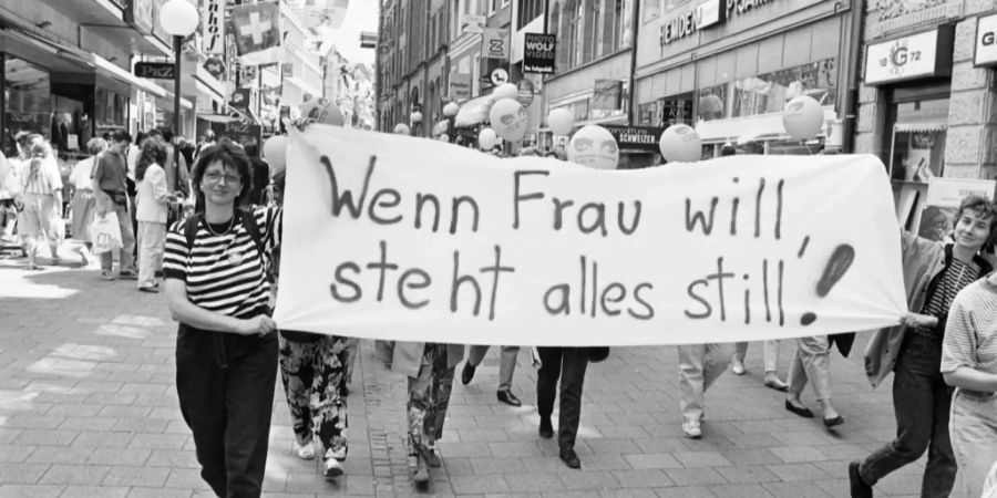 Frauenstreik Schweiz 1991