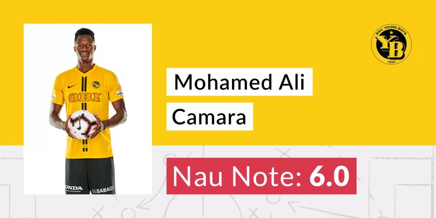 Die Nau-Note von Mohamed Ali Camara.