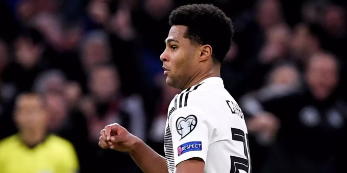 Serge Gnabry vom FC Bayern München. hasan salihamid?i?