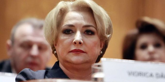 Viorica Dancila, sozialdemokratische EU-Parlamentarierin, wartet am 29.01.18 in Bukarest auf das Votum zur Wahl zur Ministerpräsidentin von Rumänien. Viorica Dancila Botschaft Jerusalem