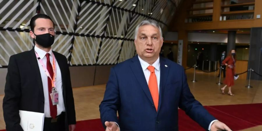 Viktor Orban beim EU-Gipfel