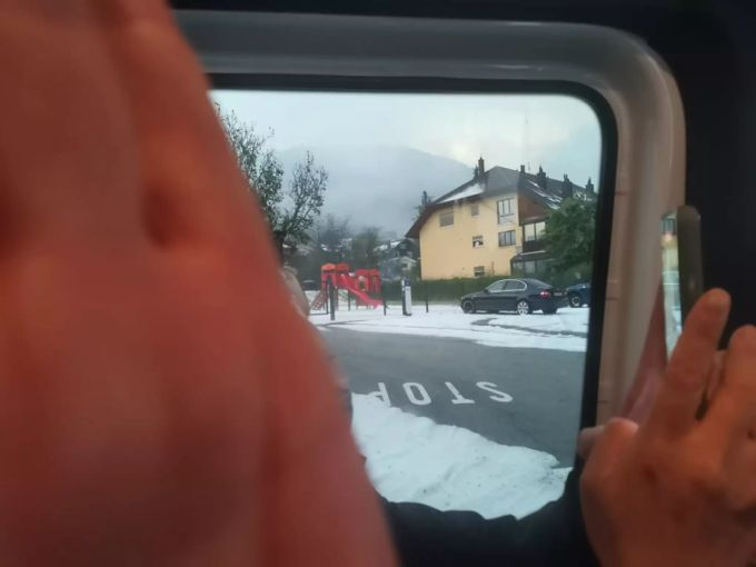 Zug Gewitter Kanton Bern