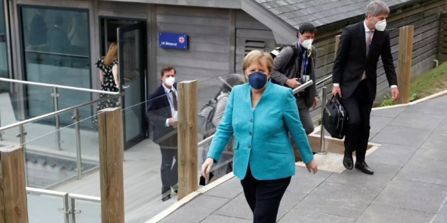 Merkel auf dem G7-Gipfel