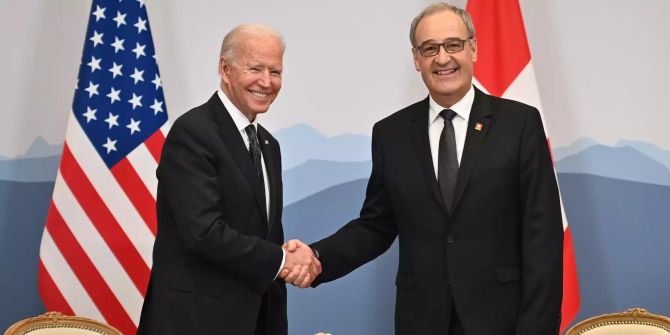 U.S. PRESIDENT BIDEN ARRIVES IN GENEVA