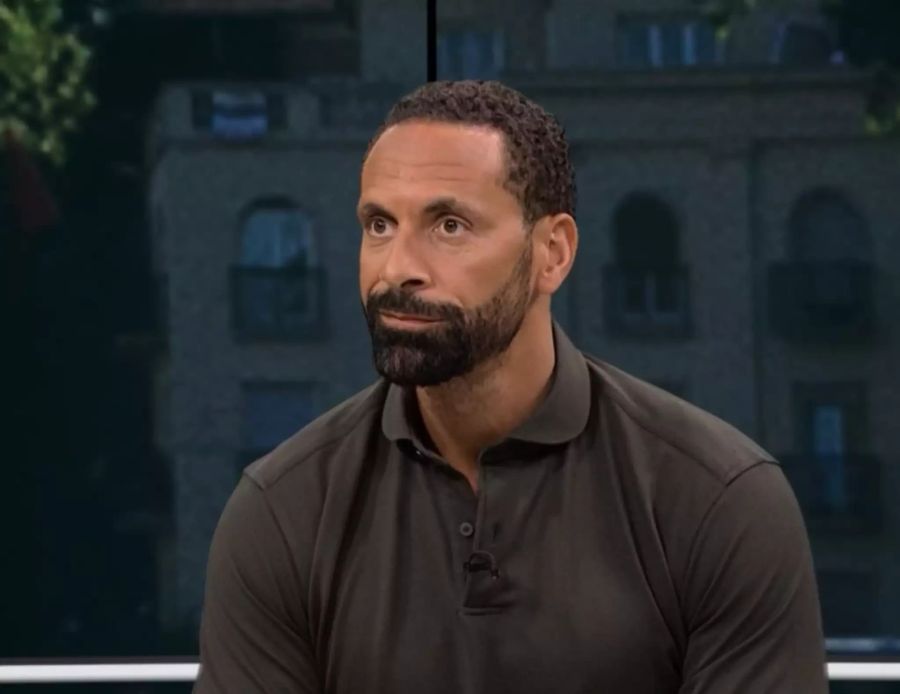 Der ehemalige Verteidiger von Manchester United Rio Ferdinand ist während der Euro 2020 Experte für die BBC.