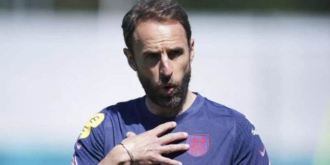Für Englands Nationaltrainer Gareth Southgate geht es bei der EM um mehr als den Titel. Foto: Dave Thompson/AP/dpa Für Englands Nationaltrainer Gareth Southgate geht es bei der EM um mehr als den Titel. Foto: Dave Thompson/AP/dpa