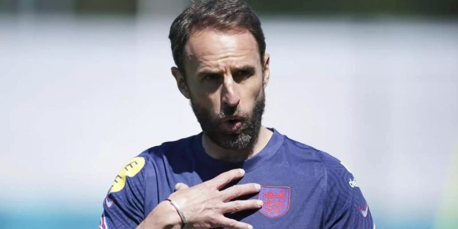 Für Englands Nationaltrainer Gareth Southgate geht es bei der EM um mehr als den Titel. Foto: Dave Thompson/AP/dpa