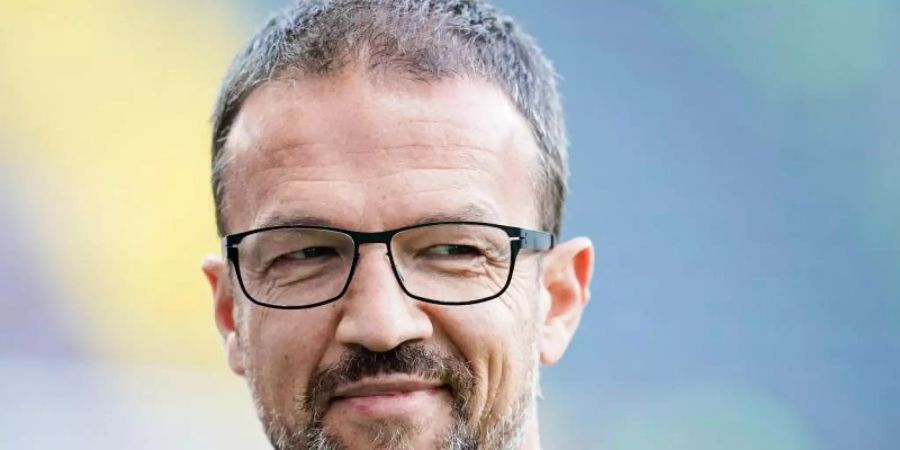 Fredi Bobic hat sein Amt als Geschäftsführer bei Hertha BSC angetreten. Foto: Uwe Anspach/dpa