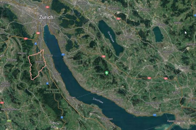 Adliswil hat rund 19'000 Einwohner und liegt hinter der teuersten Gemeinde der Schweiz, Kilchberg ZH. adliswil