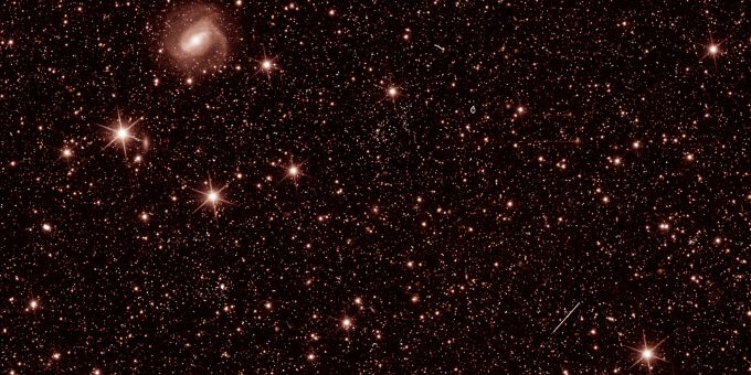 Eines der ersten Testfotos des Weltraumteleskops Euclid. Euclid Test ESA