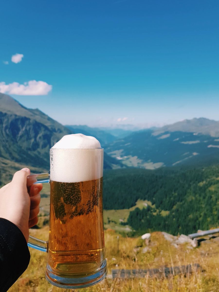 Bier Berg Prozente Erfrischung