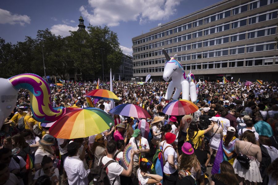 Früher hiess der Anlass CSD, seit 2009 jedoch Zurich Pride Festival.