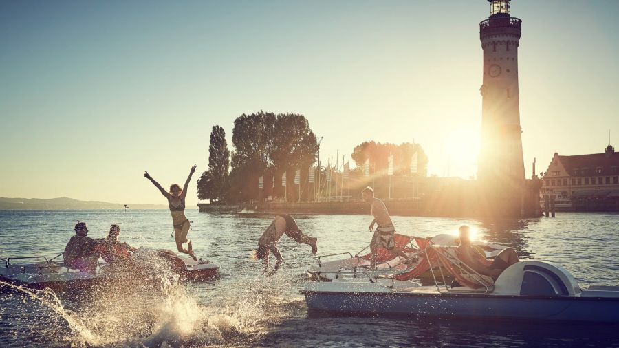 Wasserspass in Lindau