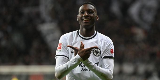 Die Bundesliga-Profis wählten Randal Kolo Muani zum besten Feldspieler. Randal Kolo Muani