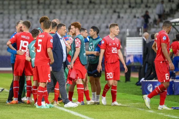 Die Schweizer U21 kämpft um das Viertelfinal-Ticket. u21 nati em