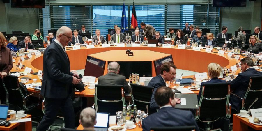 Die Ministerpräsidentenkonferenz im vergangenen Dezember - ab heute beraten die Ministerpräsidenten der Länder wieder mit Bundeskanzler Olaf Scholz.