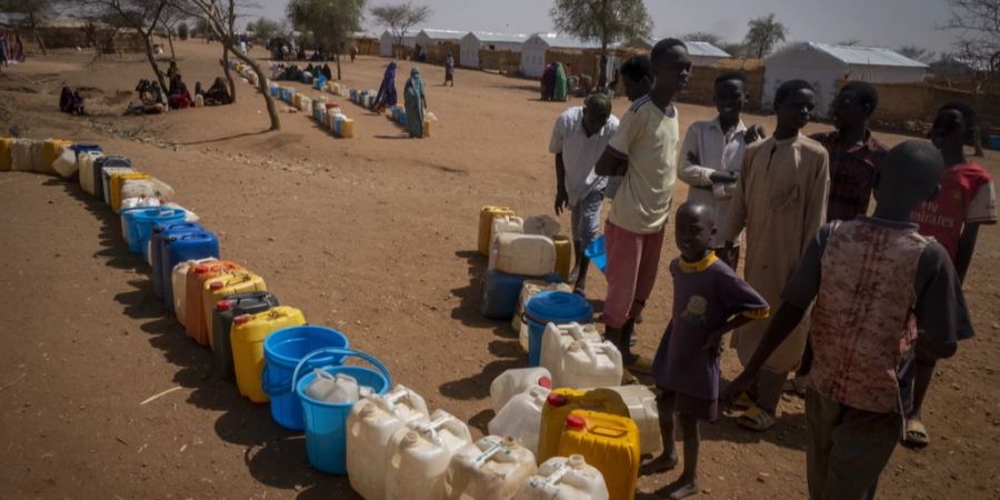 Sudanesische Flüchtlinge