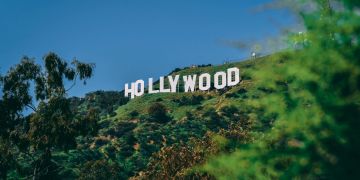 Bild von dem Hollywood-Zeichen aus Los Angeles