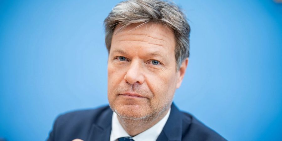 Bundesminister für Wirtschaft und Klimaschutz: Robert Habeck.