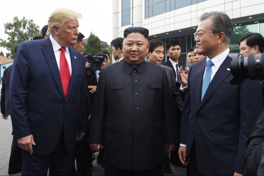 Kim Jong-un und Donald Trump haben eine gute Beziehung.