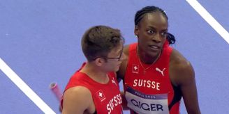Leichtathletik - Paris: 4x400-Staffel mit Rekord – Pellaud im Halbfinal