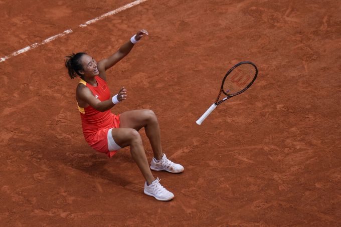 Qinwen Zheng steht an Olympia 2024 im Tennis-Final. Olympia 2024