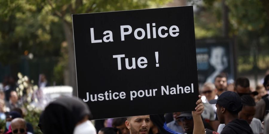 Protest Nahel Frankreich Polizeigewalt