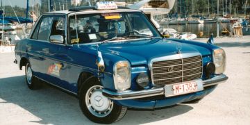 Mercedes 240 D, W115 D 24 (1973-1976), Thessaloniki, Griechenland