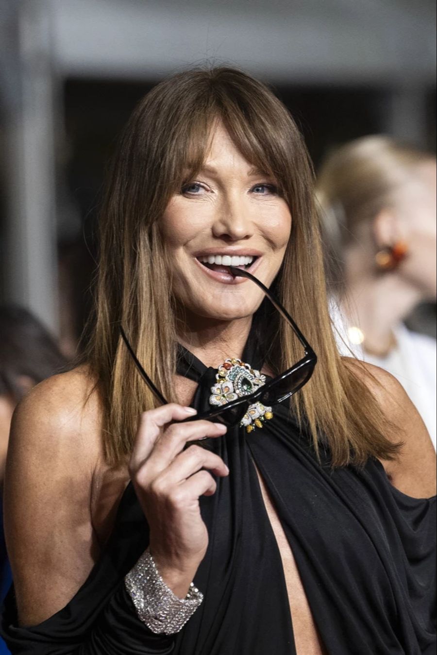 Carla Bruni war das weltberühmte singende Topmodel an seiner Seite.