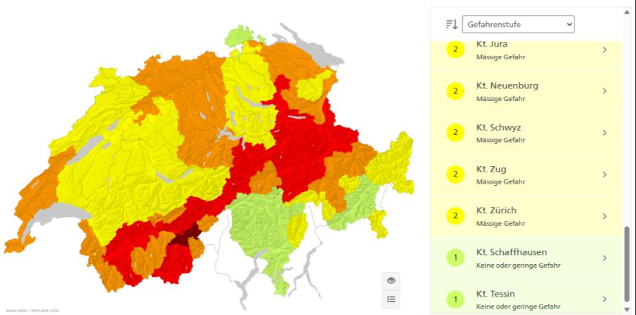 Dasselbe gilt für Zürich.