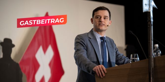 SVP-Nationalrat Benjamin Fischer. - keystone