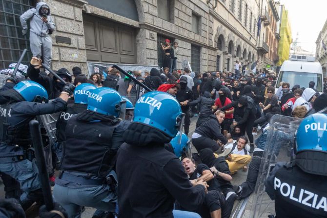 mailand proteste