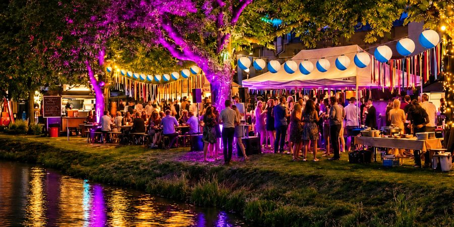 Zürich feiert am Fluss