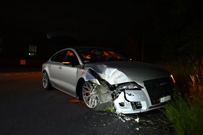 Beim Unfall entstand ein Sachschaden. Sachschaden