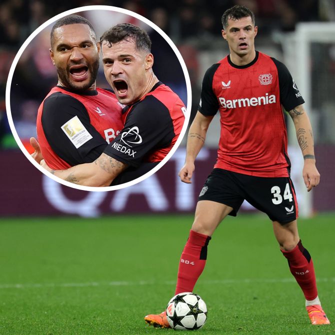 Granit Xhaka Bayer Leverkusen