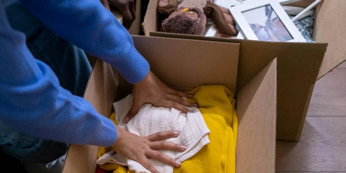 Überforderung kommt mit dieser langfristigen Aufräumstrategie sicherlich nicht auf. Aufräumen, Box