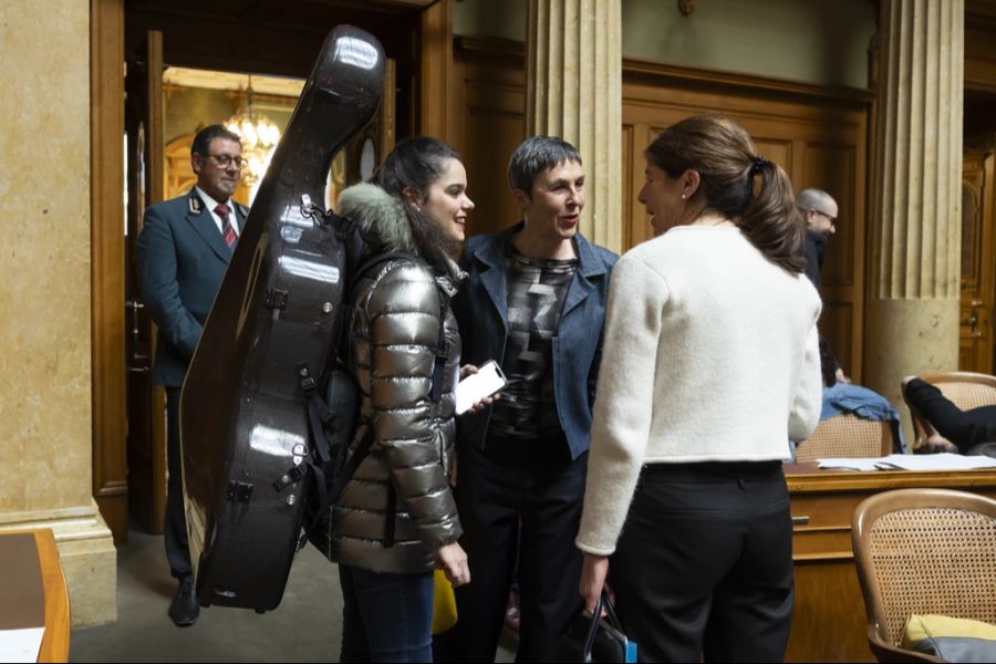 Die 36-Jährige ist die einzige Künstlerin im Parlament.