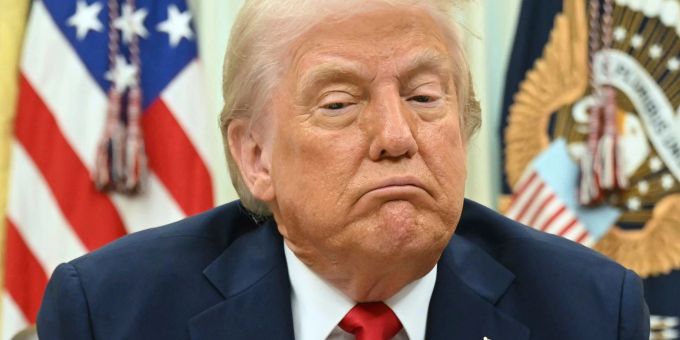 Donald Trump fühlt sich bei Marine Le Pen offenbar an einen eigenen Rechtsstreit erinnert. Marine Le Pen