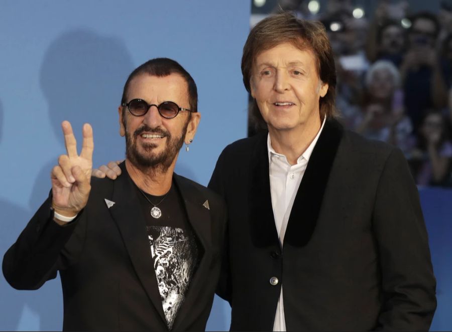 Beatles: Ringo Starr und Paul McCartney.