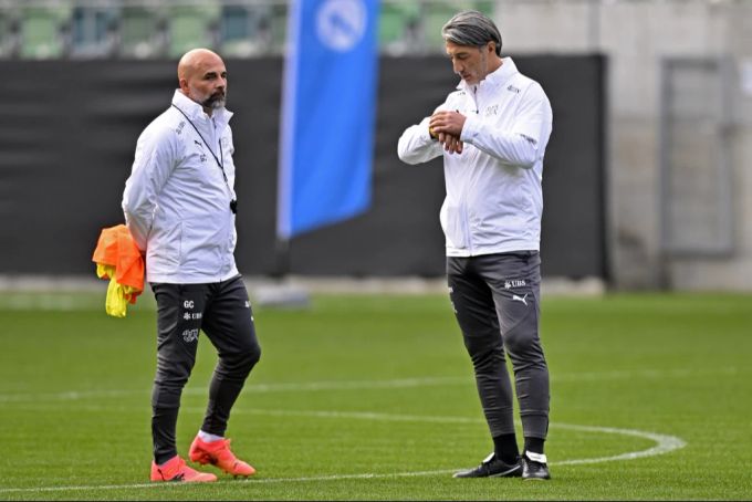 Giorgio Contini arbeitete bis Ende 2024 als Co-Trainer von Murat Yakin für die Schweizer Nati. Schweizer Nati