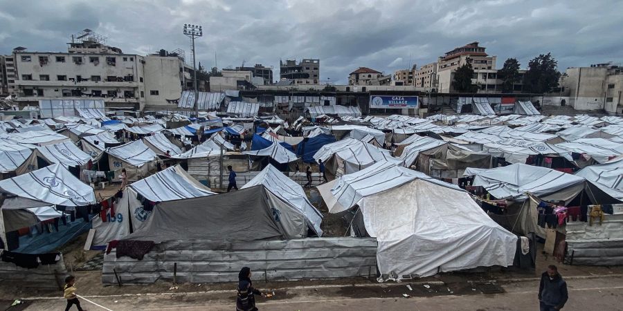 Nach UNRWA-Angaben sind bereits sieben Säuglinge an Unterkühlung gestorben. (Archivbild)