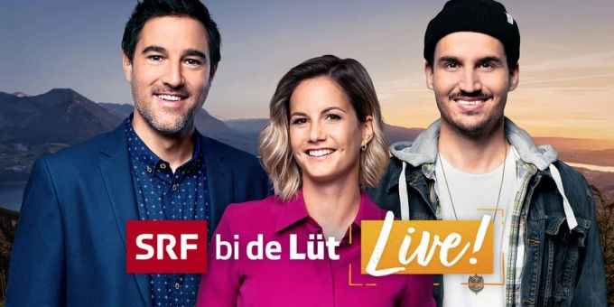 Die Live-Sendungen von SRF bi de Lüt werden eingestellt. SRF
