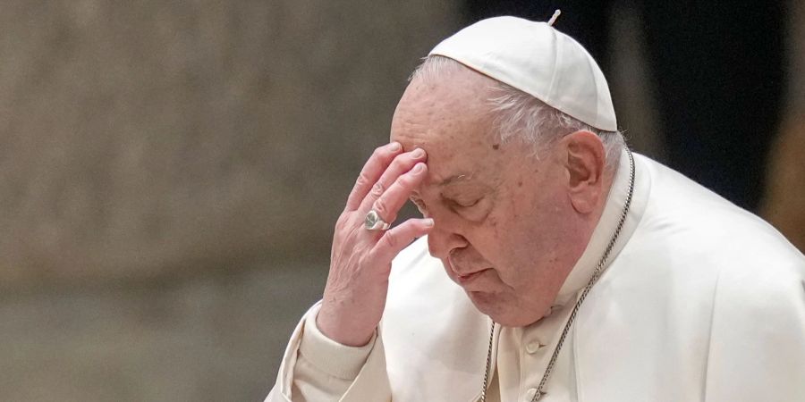 Papst Franziskus wird im Spital in Rom behandelt. (Archivbild)