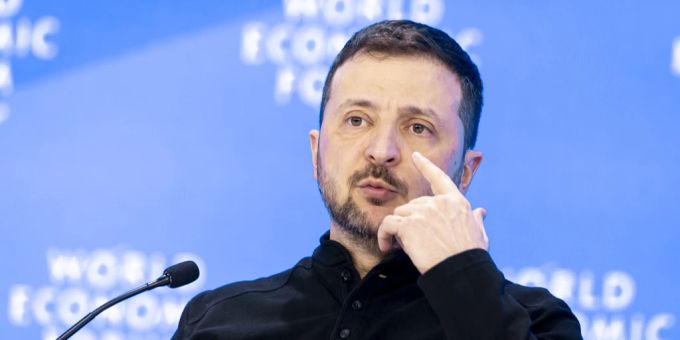Wolodymyr Selenskyj, der Präsident der Ukraine, sieht derzeit keine Möglichkeit für Präsidentschaftswahlen in seinem Land. Ukraine Selenskyj
