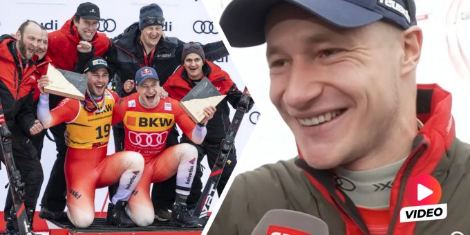 «Immer gewinnen» - Diesen Rekord stellt Odi bei Crans-Doppelsieg auf