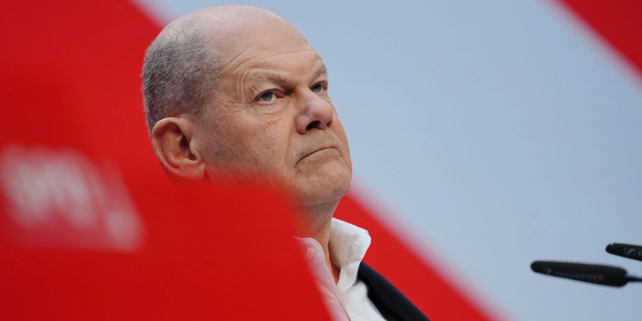 Deutscher Bundeskanzler Olaf Scholz