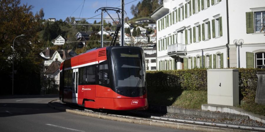 Zug der Appenzeller Bahnen