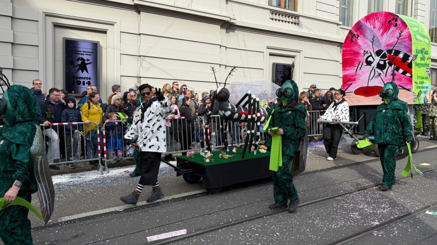 Nach dem Morgenstreich ist für viele Fasnächtler und Fasnächtlerinnen am Nachmittag ein dem Sujet entsprechender Auftritt angesagt.