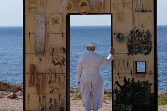 Lampedusa Papst