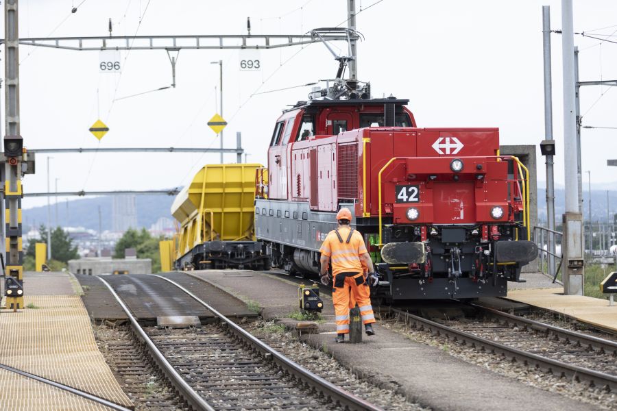 Die SBB reagierten sofort und sicherten das Gebiet. (Symbolbild)